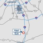 Airport South Logistics Map